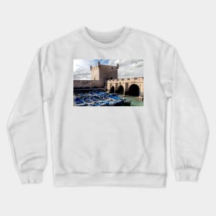 Essaouira Fishing Harbour Crewneck Sweatshirt